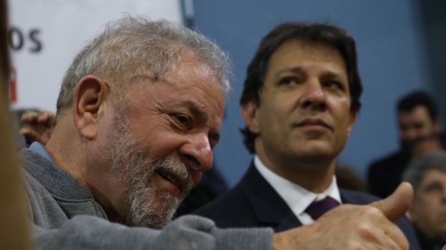 Lula com Haddad em foto de arquivo