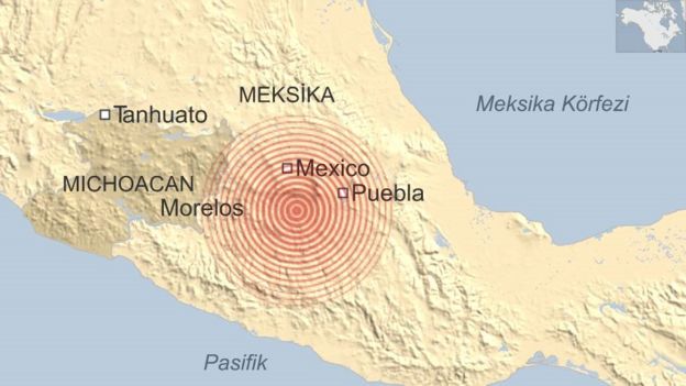 Meksika haritası