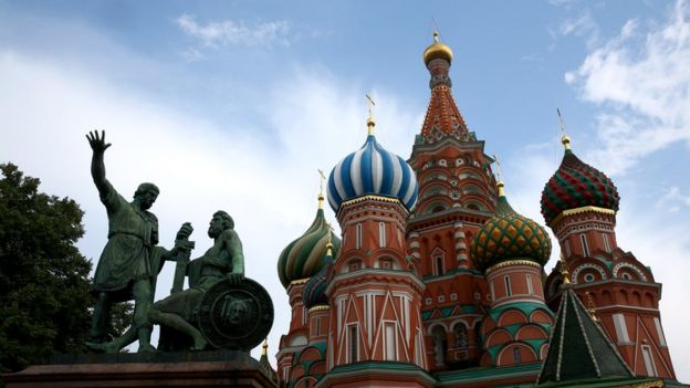 La Catedral de San Basilio en Moscú