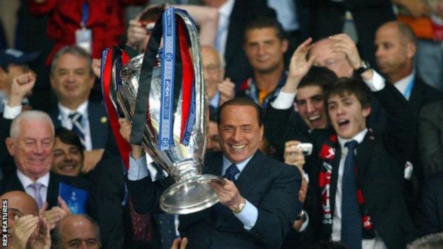 AC Milan imeshinda mataji 29 chini ya umiliki wa Berlusconi