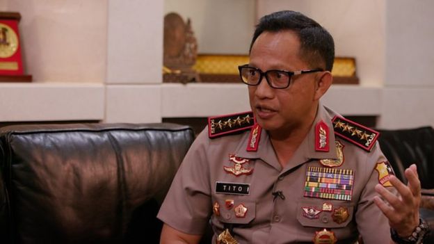 
Kepala Polri Jenderal Tito Karnavian menyebut ada tersangka pelaku teror di Indonesia yang menggunakan bitcoin. 