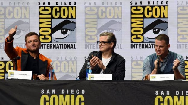 Taron Egerton, Colin Firth ve Channing Tatum