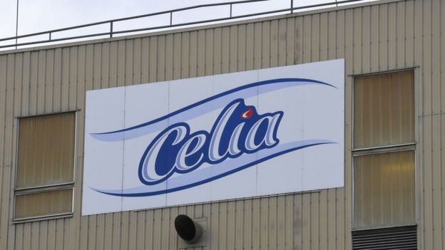 La fábrica de Celia en la planta que Lactalis tiene en Craon, Francia.