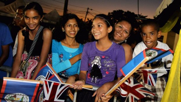 Residentes de Belice.