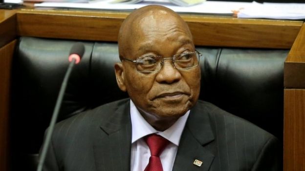 South African President Jacob Zuma. File photo