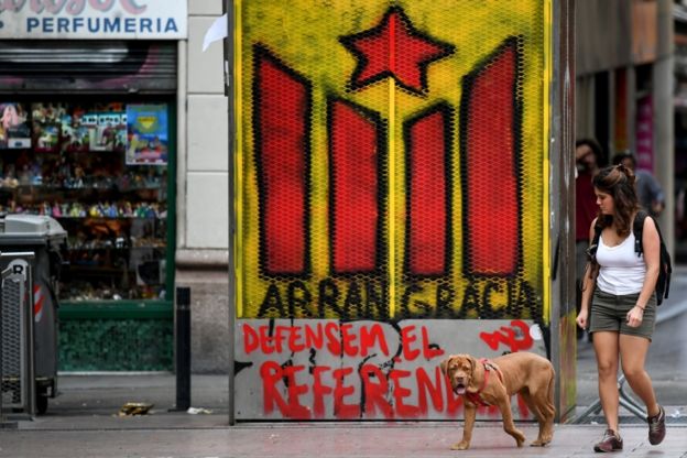 pintada independentista