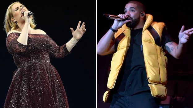 Adele y Drake