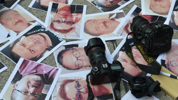 Desde 2000 han sido asesinados 106 periodistas en México.