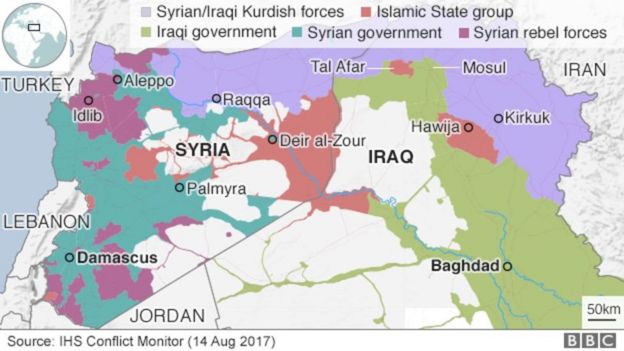 Ramani ya Iraq