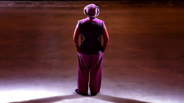 A clown performs at the Ringling Bros and Barnum & Bailey Circus performance in New York. Photo: 21 May 2017