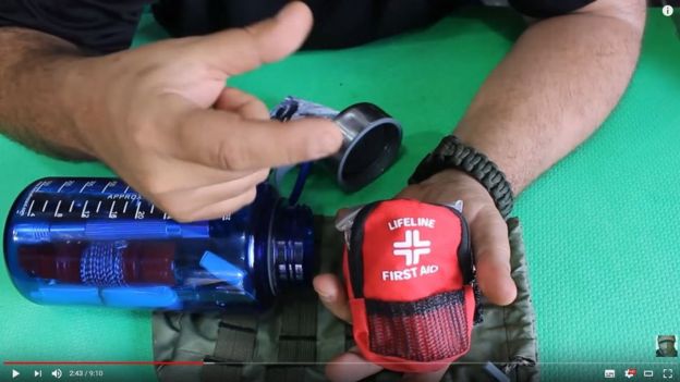 Tutoriais em vídeo ensina a montagem de um kit de sobrevivência