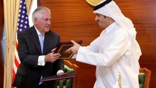 Tillerson ameisifu Qatar kuwa ni nchi inayoupinga ugaidi