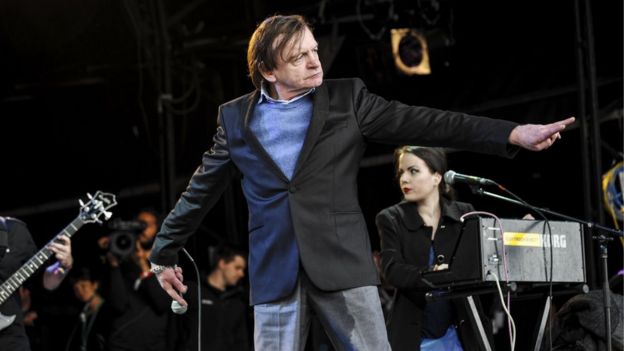 Mark E Smith and The Fall in 2015