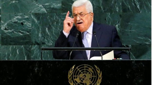 عباس يطالب الأمم المتحدة بوضع إطار زمني لإنهاء الاحتلال الإسرائيلي