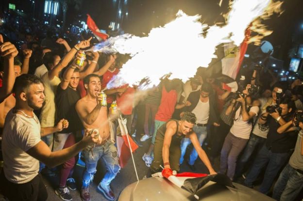 Misri yasherehekea kufuzu kwa kombe la dunia 2018