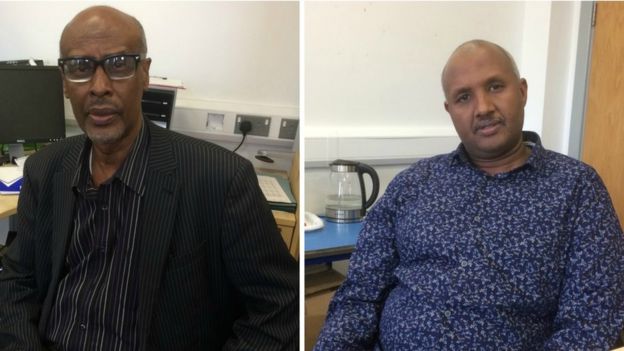 Eid Ali Ahmed and Nasir Ali, who are both involved in the Somaliland Mental Health support organisation