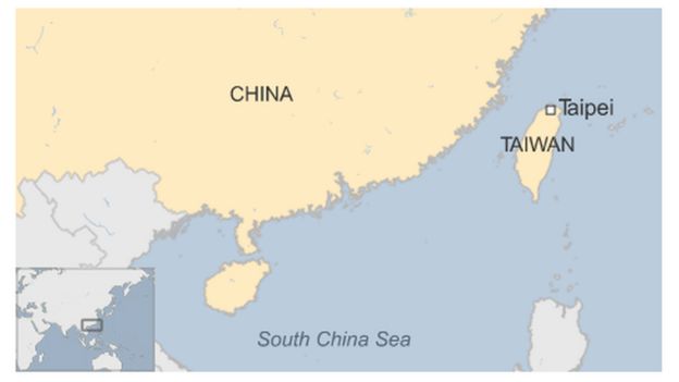 Map of Taiwan