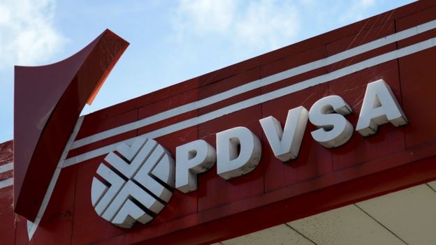 Cartel de PDVSA.