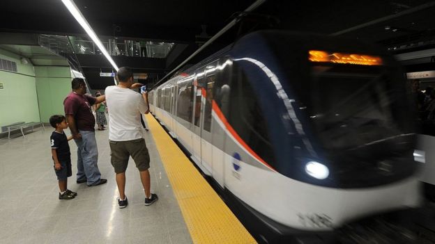 La licitación de la Línea 1 del metro de Panamá es una de las que está siendo investigada. Foto: AFP