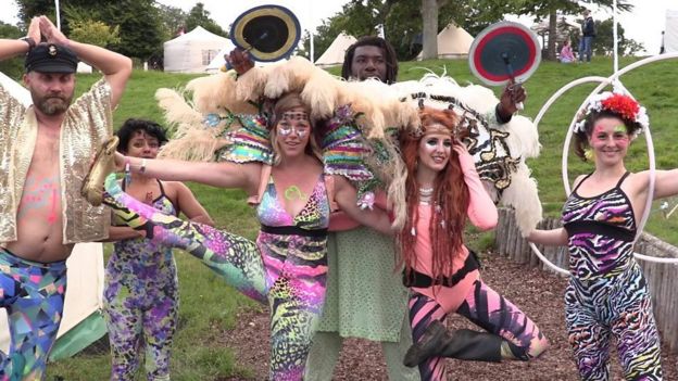 Wilderness Festival revellers