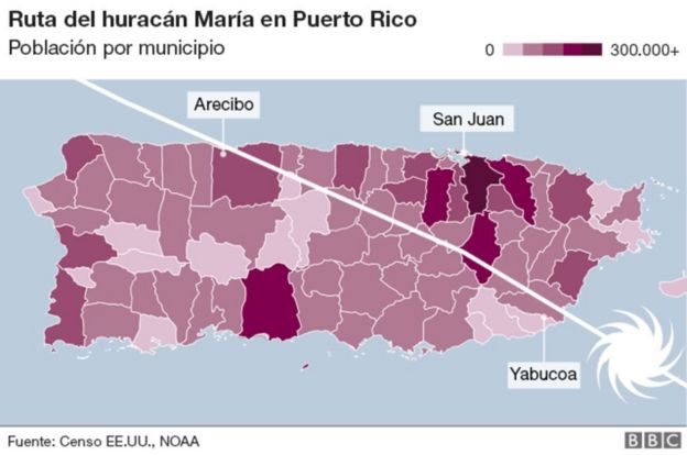 mapa de Puerto Rico