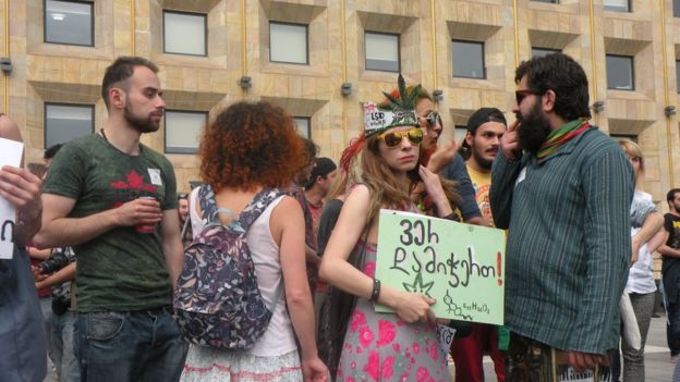 протесты в Тбилиси