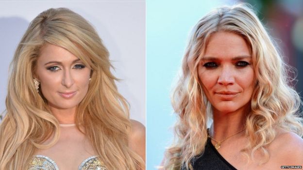Paris Hilton na Jodie Kidd wamewahi wakilishwa na wanamitindo wa Trump.