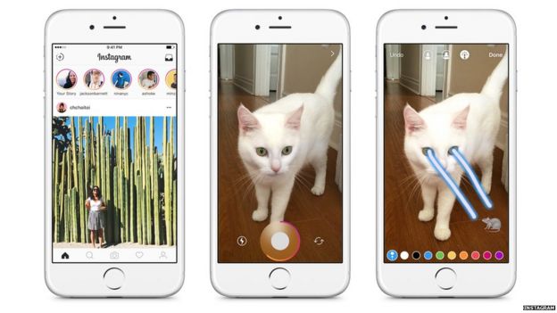 Instagram's new stories feature