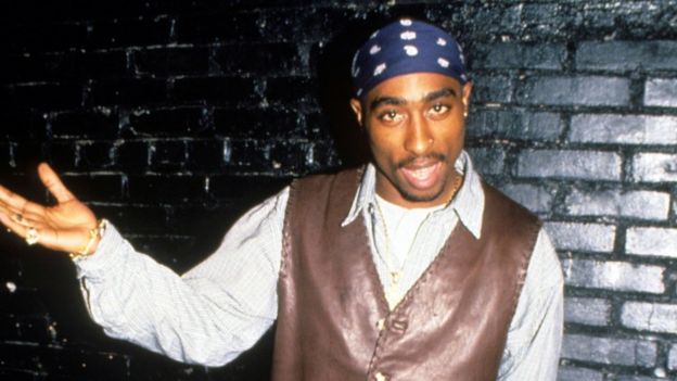 Tupac Shakur in New York on 2 April 1994