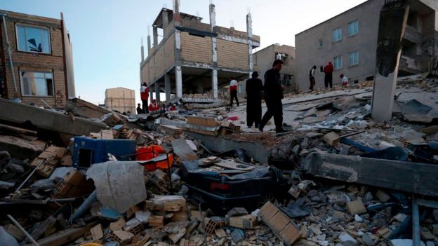 زلزله در سرپل-استان کرمانشاه