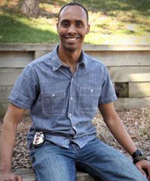 An undated photo of Officer Mohamed Noor released by the Minneapolis Police Department.