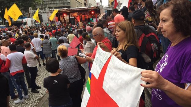 Caravana de Lula em Curitiba