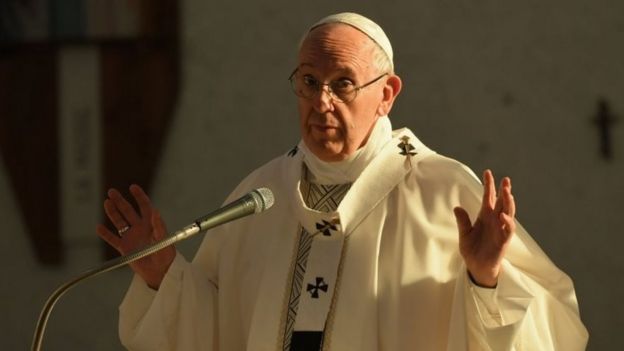 Pope Francis. Photo: 21 May 2017