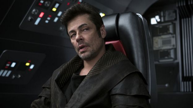 Benicio Del Toro in Star Wars: The Last Jedi