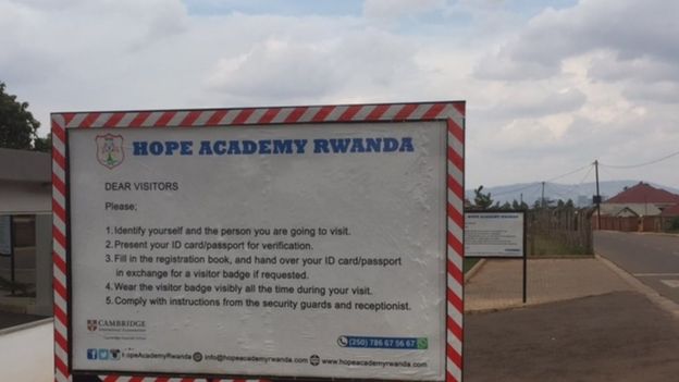 Bango la shule ya hope Academy