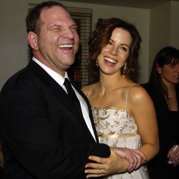 Harvey Weinstein and Kate Beckinsale