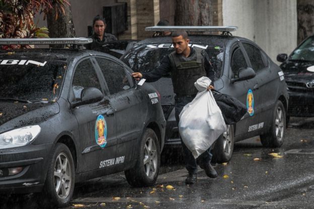 Funcionarios del Sebin, los servicios de inteligencia, allanaron la casa de Ortega esta semana.