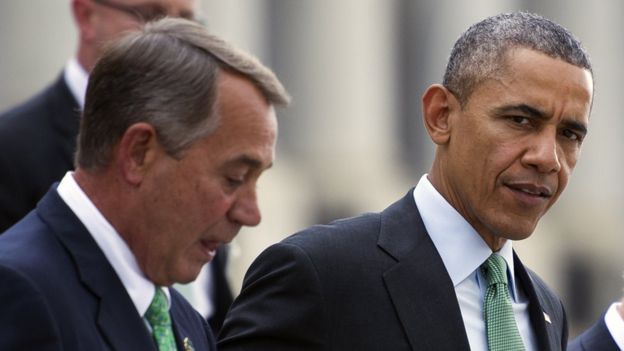 John Boehner y Barack Obama