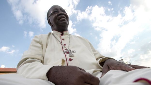 El arzobispo de Kananga, Marcel Madila Basanguka