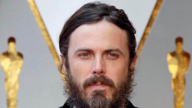 Casey Affleck no Oscar em 2017