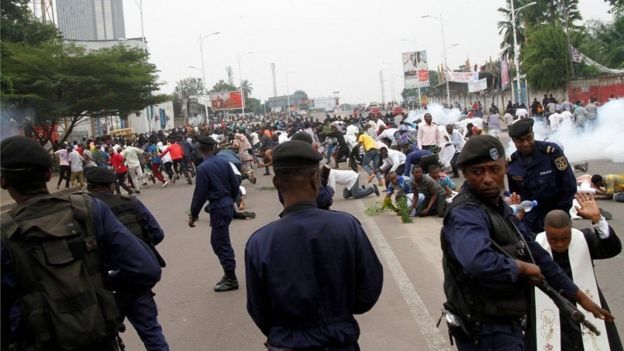 Maandamano ya upinzani DRC dhidi ya rais Joseph Kabila yalisababisha vifo vya makumi kadhaa ya watu