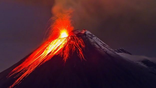 自然，科学，火山，意大利，星球，旅行