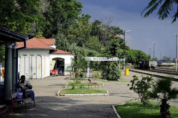 Victoria Falls train station