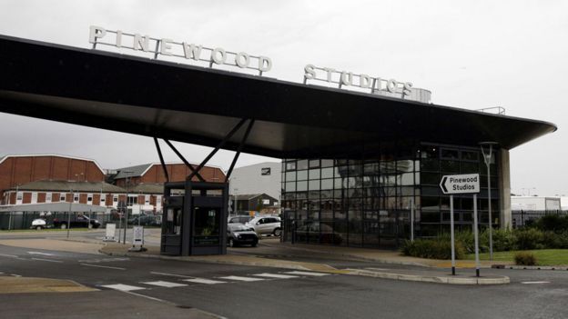 Pinewood Studios entrance