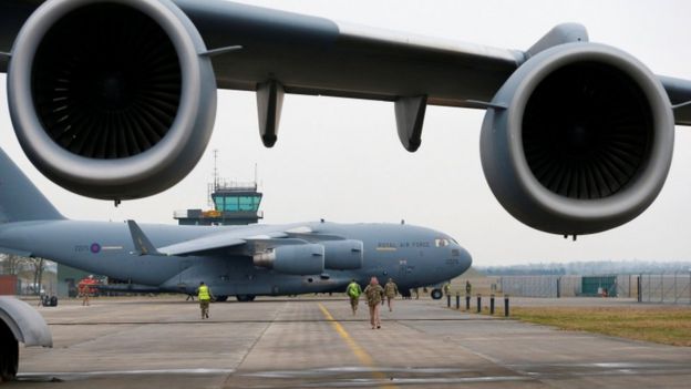 Weapons were found hidden near the Evreux military base