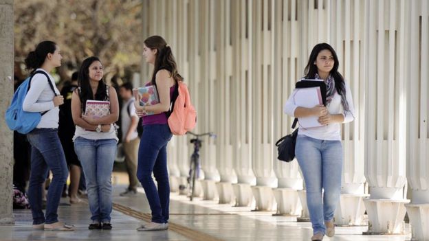 Jovens universitárias em Brasília, em foto de arquivo