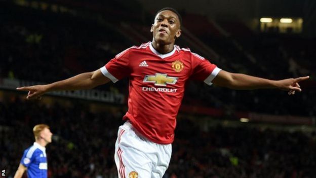 Anthony Martial haondoki man Unuted asema Mourinho