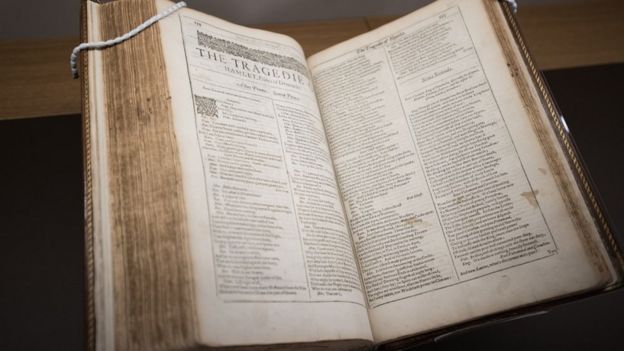 First Folio Mount Bodleian Library
