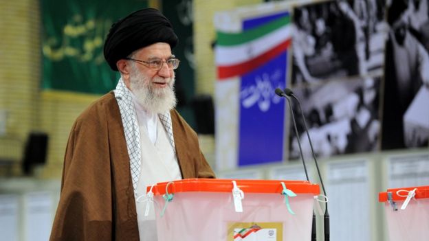 El Líder Supremo de Irán, ayatola Ali Jamenei.