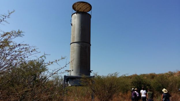 Chimenea basurero Alpuyeca.